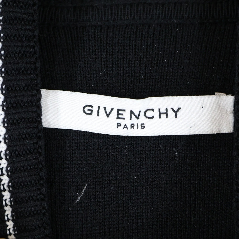 GIVENCHY(ジバンシィ) 19SS エンブロイダリー ウール ボンバージャケット ブラック BM008P4Y1L