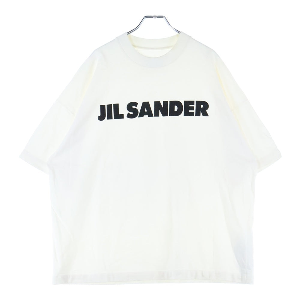 JIL SANDER(ジルサンダー) Logo T-Shirt オーバーサイズ半袖Tシャツ ホワイト J21GC0001 J45148