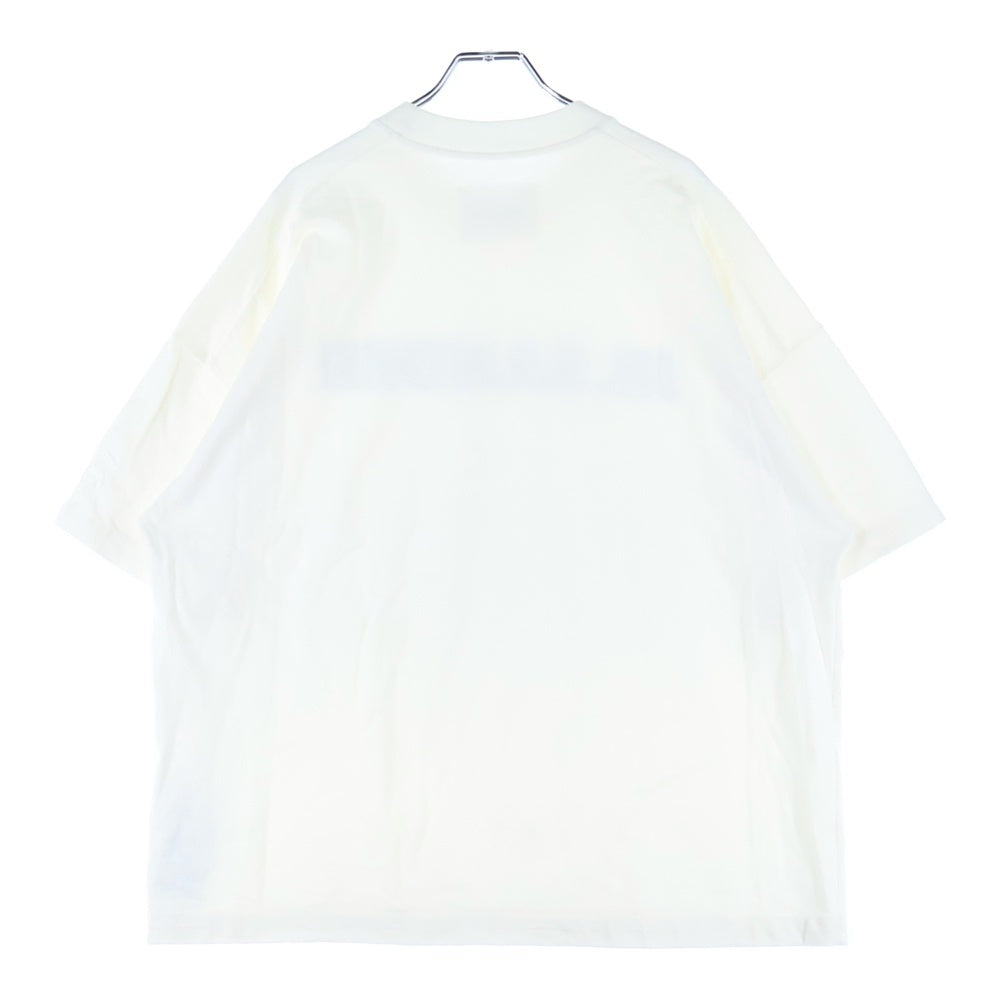 JIL SANDER(ジルサンダー) Logo T-Shirt オーバーサイズ半袖Tシャツ ホワイト J21GC0001 J45148