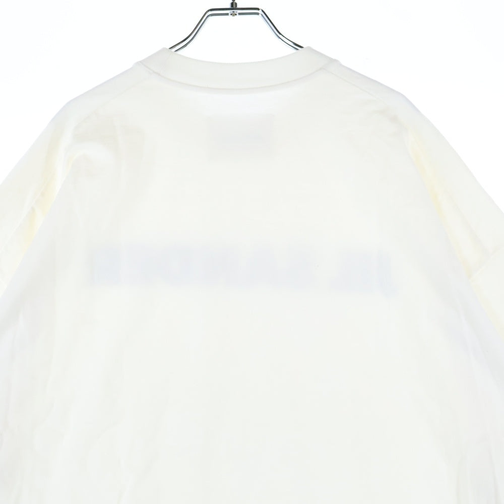 JIL SANDER(ジルサンダー) Logo T-Shirt オーバーサイズ半袖Tシャツ ホワイト J21GC0001 J45148