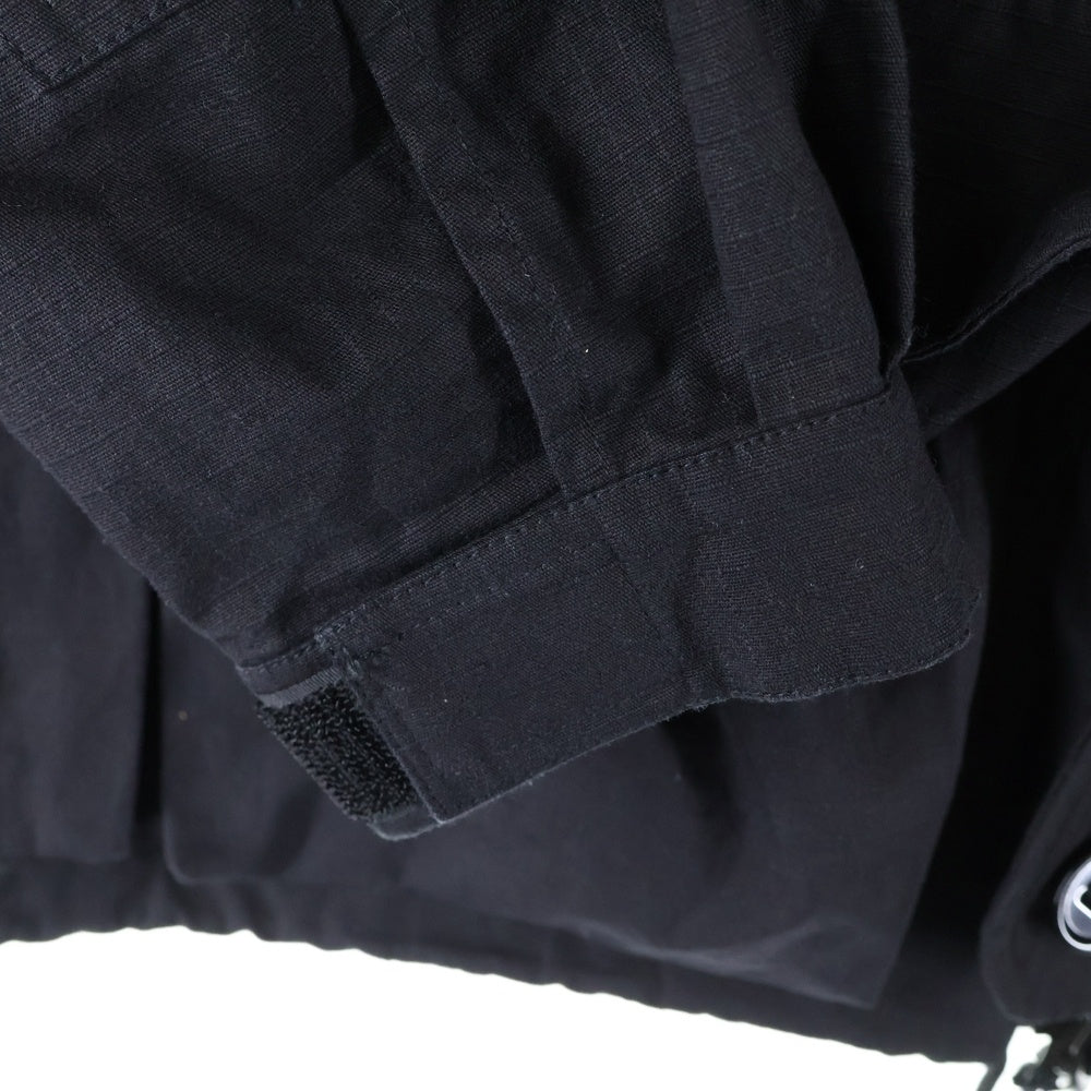 WIND AND SEA(ウィンダンシー) COTTON MODS COAT コットン モッズコート ブラック WDS-D-MILTECH-23-Q2-JK-01