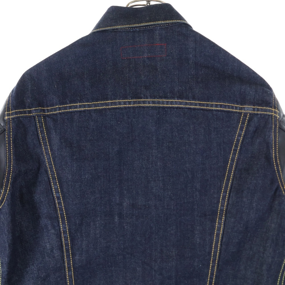 JUNYA WATANABE COMME des GARCONS(ジュンヤワタナベ コムデギャルソン) 17SS ×Levis リーバイス スリーブ切り替え デニムジャケット インディゴ WS-J205