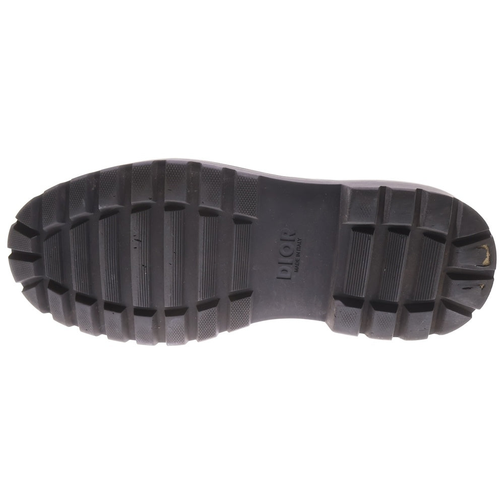 Christian Dior(クリスチャンディオール) Explorer エクスプローラー オブリーク レザーローファー ローカットシューズ ブラック