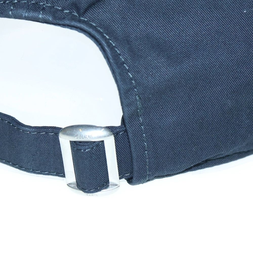 CELINE(セリーヌ) Initial Baseball Cap イニシャルロゴ ベースボールキャップ 帽子 ブラック 2AUY8969P.38NO