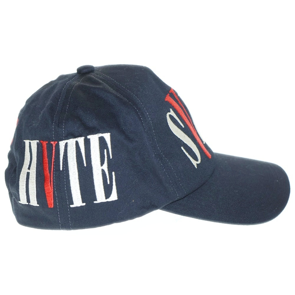 SAINT MICHAEL(セントマイケル) 22SS CAP VLONE ヴィローン ロゴ刺繍 キャップ 帽子 ブラック SM-S22-0000-081