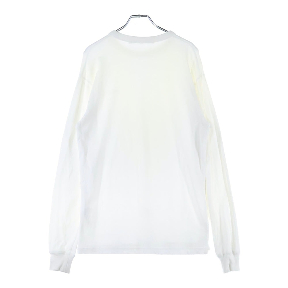 ALEXANDER WANG(アレキサンダーワン) L/S T-Shirt ロゴプリント 長袖Tシャツ ロンT ホワイト