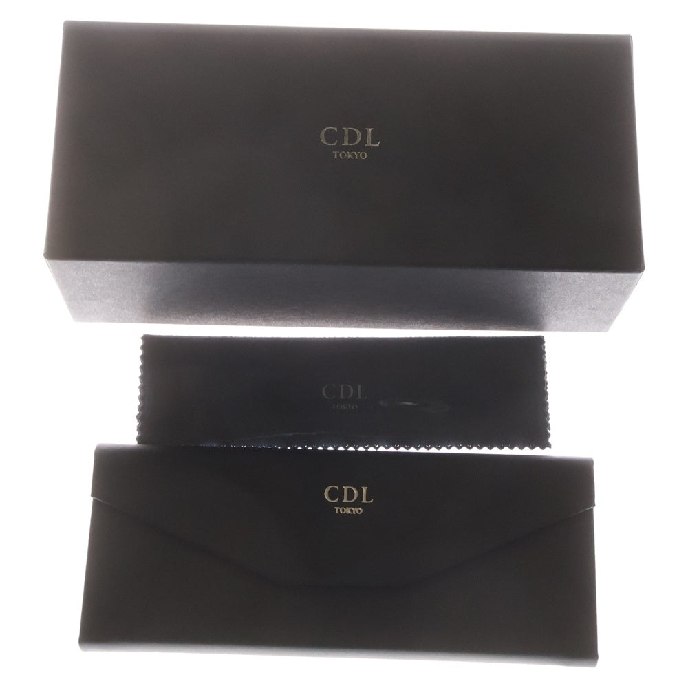 CDL TOKYO(シーディーエルトウキョウ) CDL Type-3 Sunglasses ウェリントンサングラス 眼鏡 アイウェア ブラック