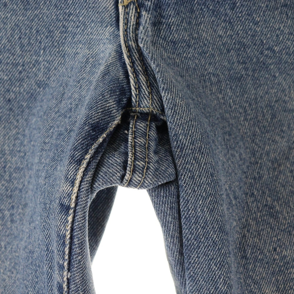 VERSACE JEANS COUTURE(ヴェルサーチジーンズクチュール) ロゴパッチ付き ストレッチデニムパンツ ジーンズ インディゴ