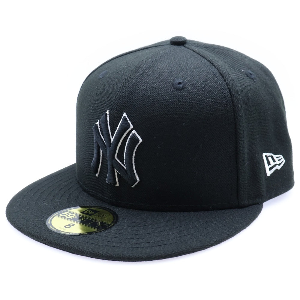 NEW ERA(ニューエラ) 59FIFTY MLB ニューヨーク ヤンキース ベースボールキャップ 帽子 ブラック