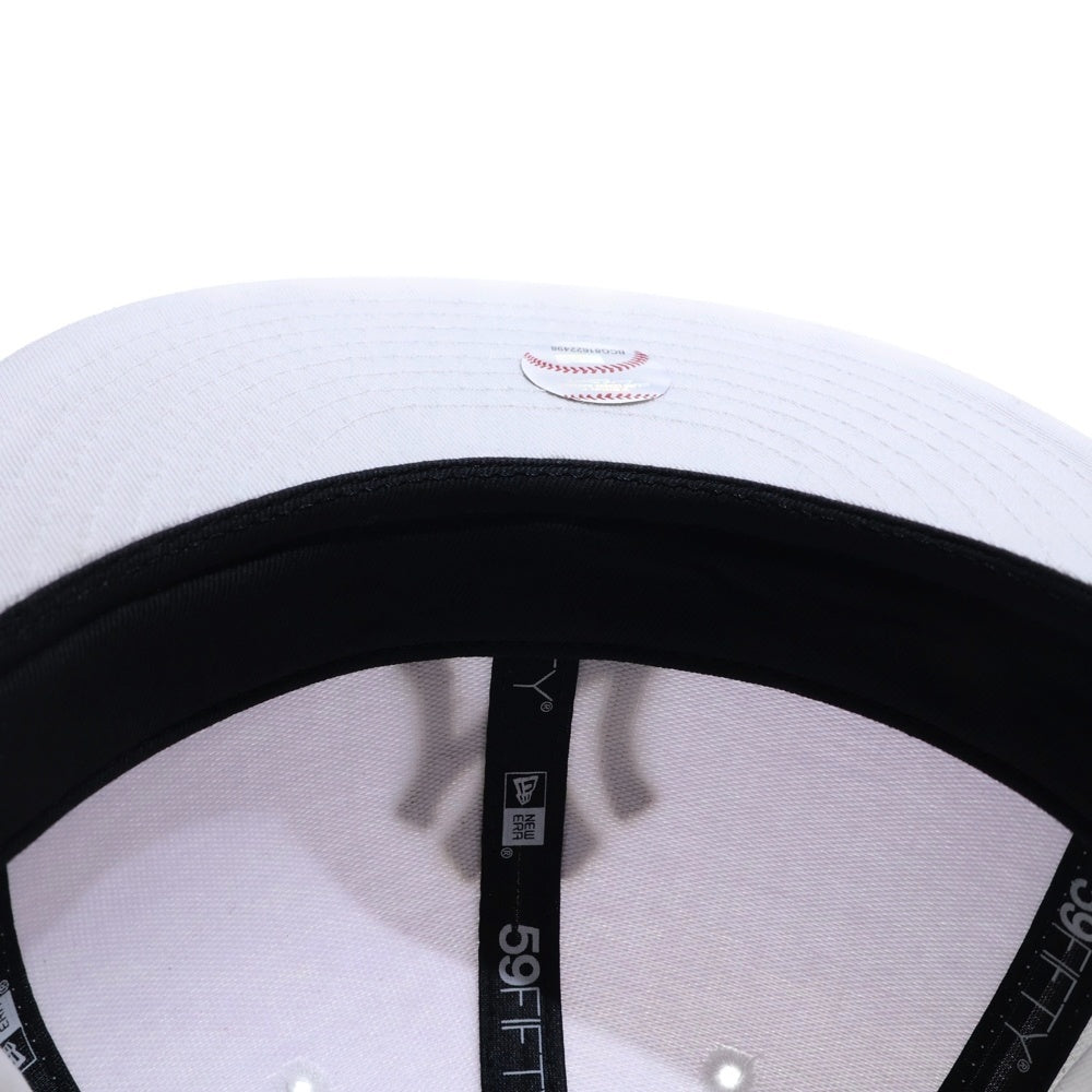 NEW ERA(ニューエラ) 59FIFTY MLB ニューヨーク ヤンキース ベースボールキャップ 帽子 ホワイト/ゴールド 11308531