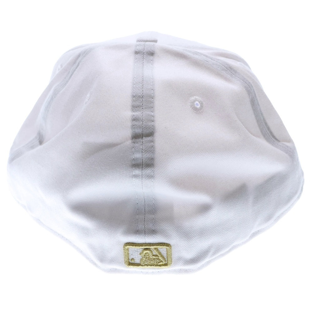 NEW ERA(ニューエラ) 59FIFTY MLB ニューヨーク ヤンキース ベースボールキャップ 帽子 ホワイト/ゴールド 11308531