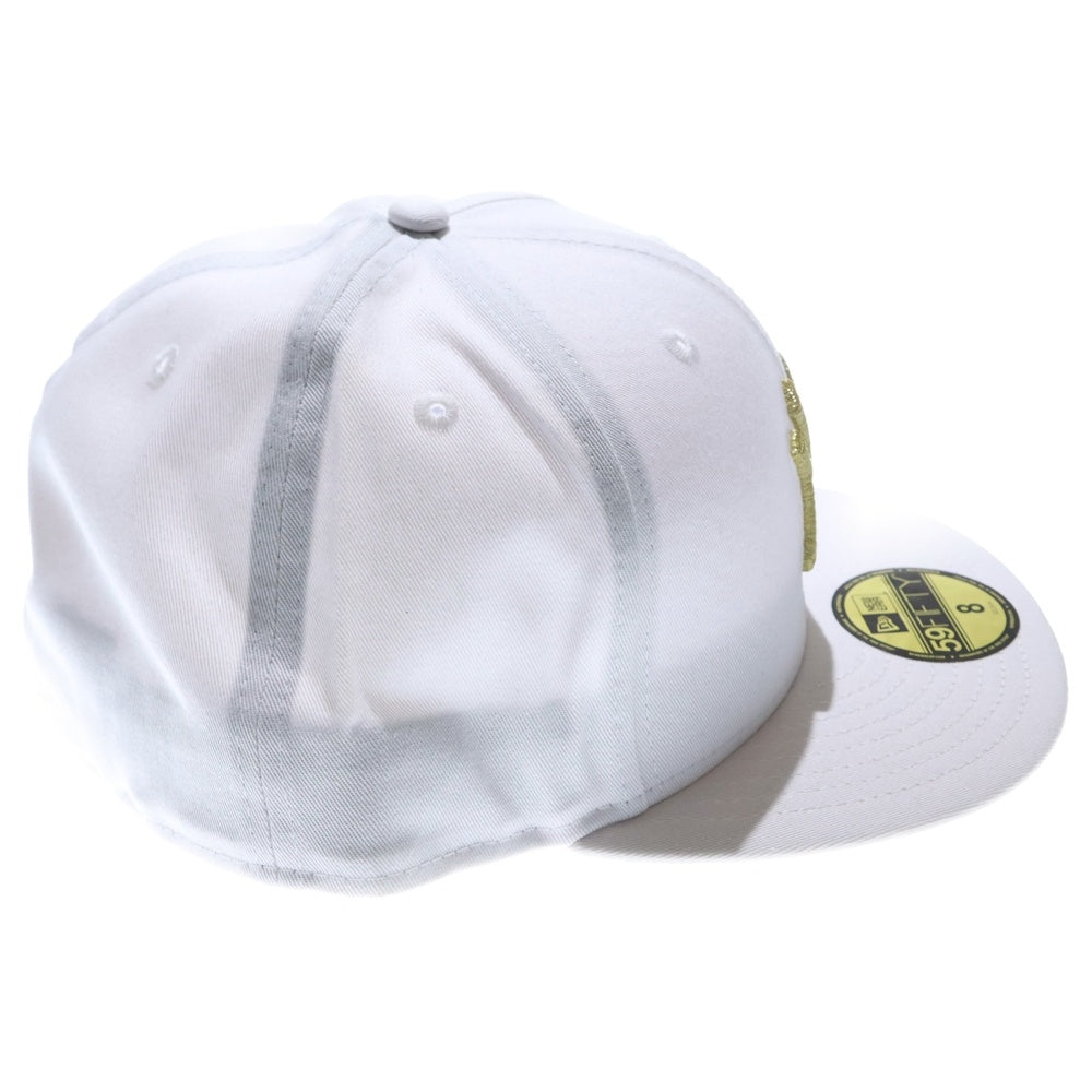 NEW ERA(ニューエラ) 59FIFTY MLB ニューヨーク ヤンキース ベースボールキャップ 帽子 ホワイト/ゴールド 11308531