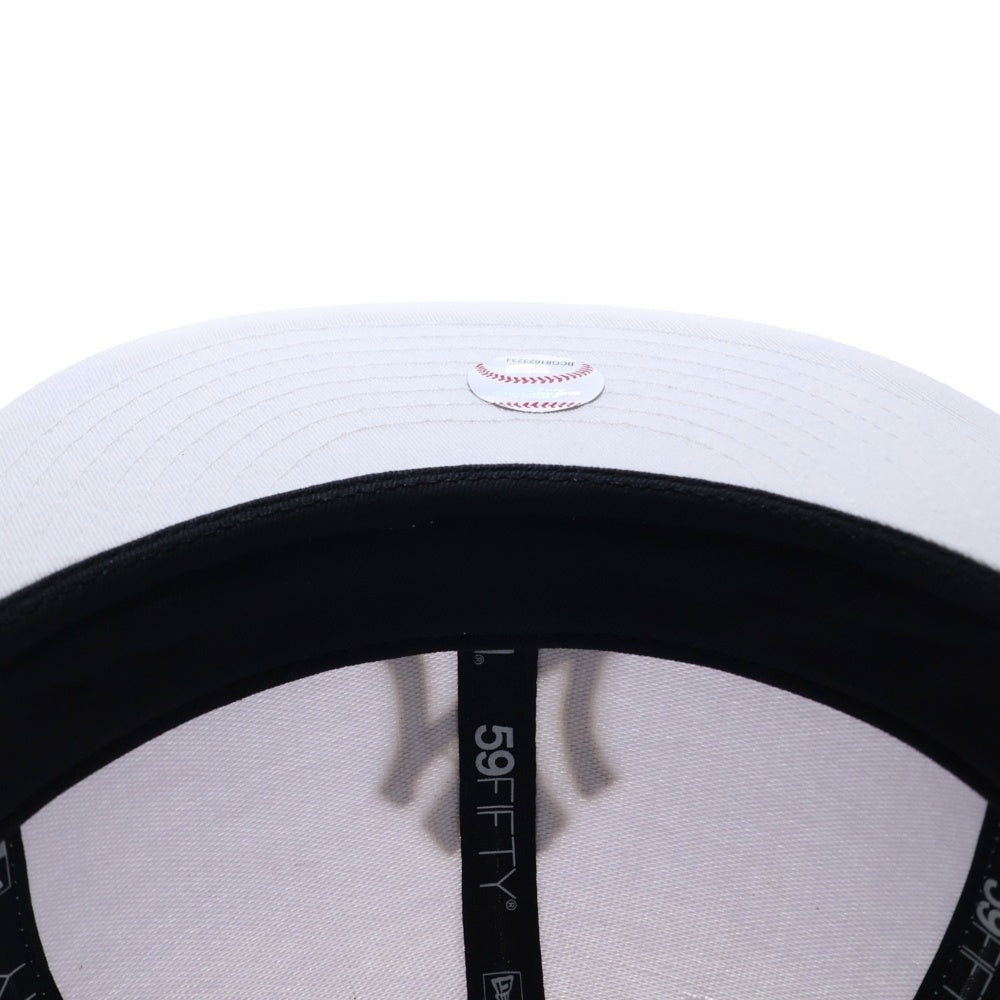 NEW ERA(ニューエラ) 59FIFTY MLB ニューヨーク ヤンキース ベースボールキャップ 帽子 ホワイト/ゴールド 11308531