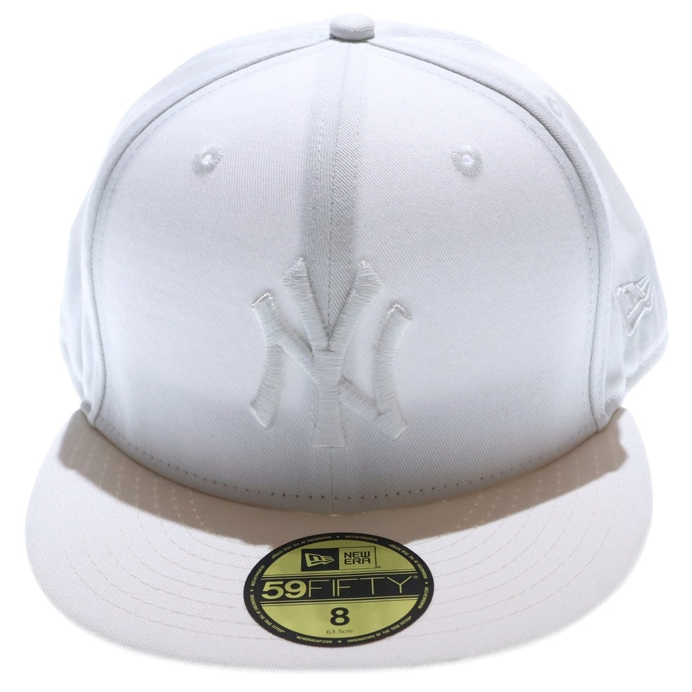 NEW ERA(ニューエラ) 59FIFTY MLB ニューヨーク ヤンキース ベースボールキャップ 帽子 ホワイト/ゴールド 11308531