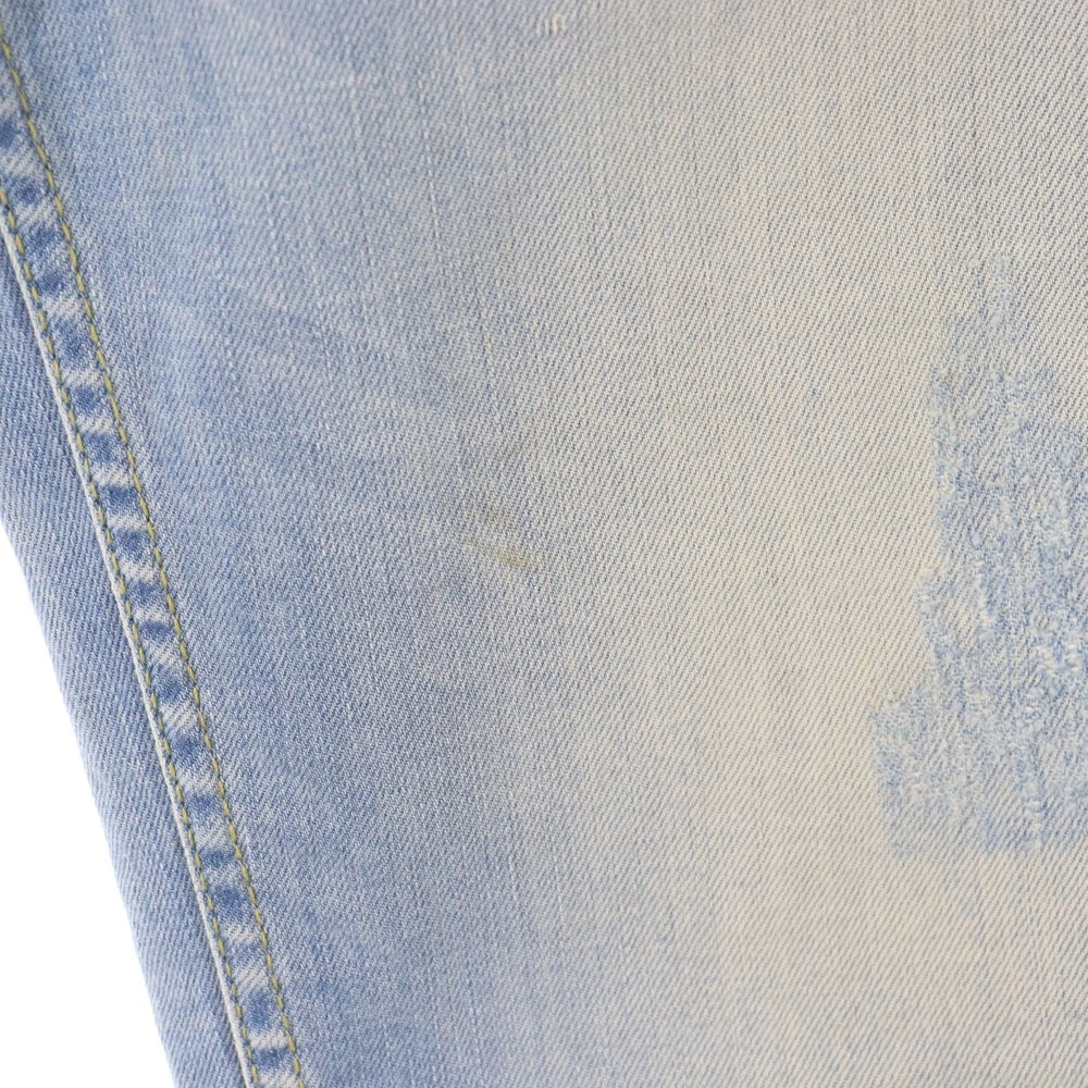 GAS(ガス) MORRISON SHORT ダメージ加工 ショーツ ハーフパンツ インディゴ