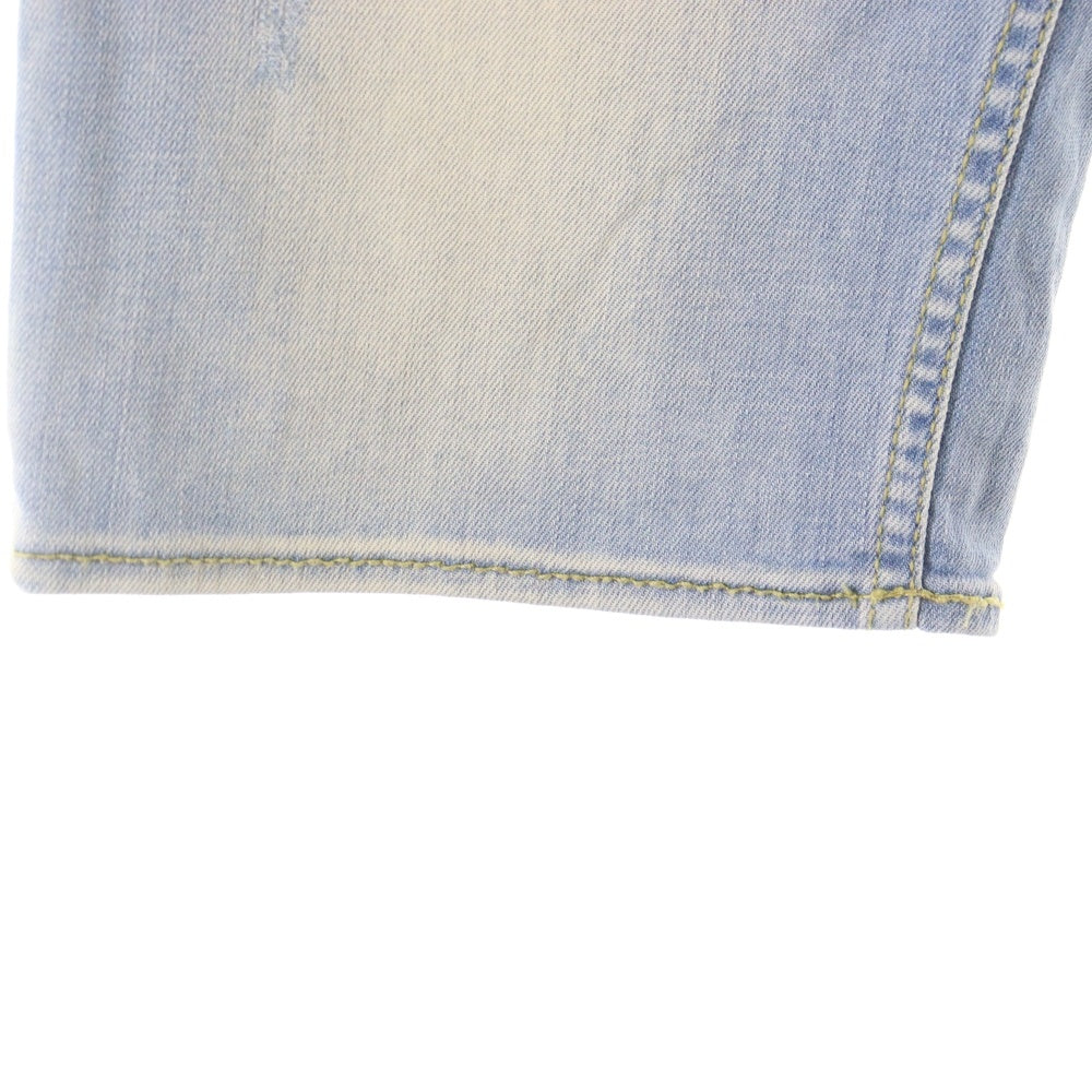 GAS(ガス) MORRISON SHORT ダメージ加工 ショーツ ハーフパンツ インディゴ