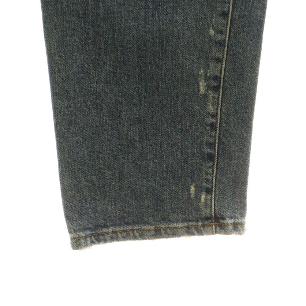 DOLCE & GABBANA(ドルチェアンドガッバーナ) SKINNY ダメージ加工 デニムスキニーパンツ インディゴ GY07LD G8DN7