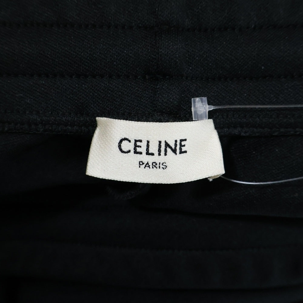 CELINE(セリーヌ) Jersey Double Face Jogging Pants ダブルフェイス ジャージー トラックパンツ ブラック 2Z556121O.38FF