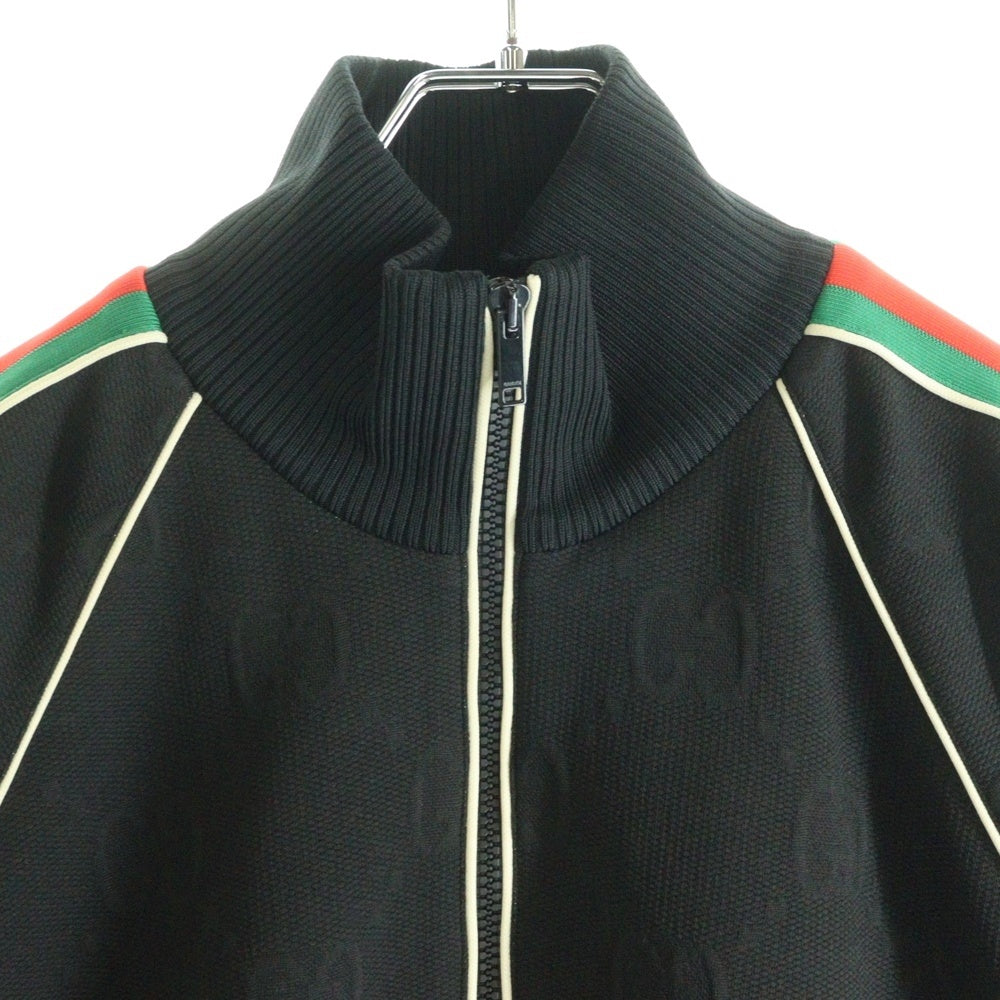 GUCCI(グッチ) GG Jersey Jacquard Track Jacket ジャガードトラックジャケット ブラック 662270 XJDE9