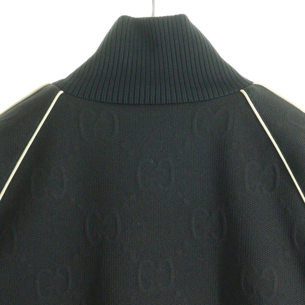 GUCCI(グッチ) GG Jersey Jacquard Track Jacket ジャガードトラックジャケット ブラック 662270 XJDE9
