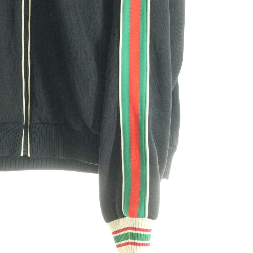 GUCCI(グッチ) GG Jersey Jacquard Track Jacket ジャガードトラックジャケット ブラック 662270 XJDE9