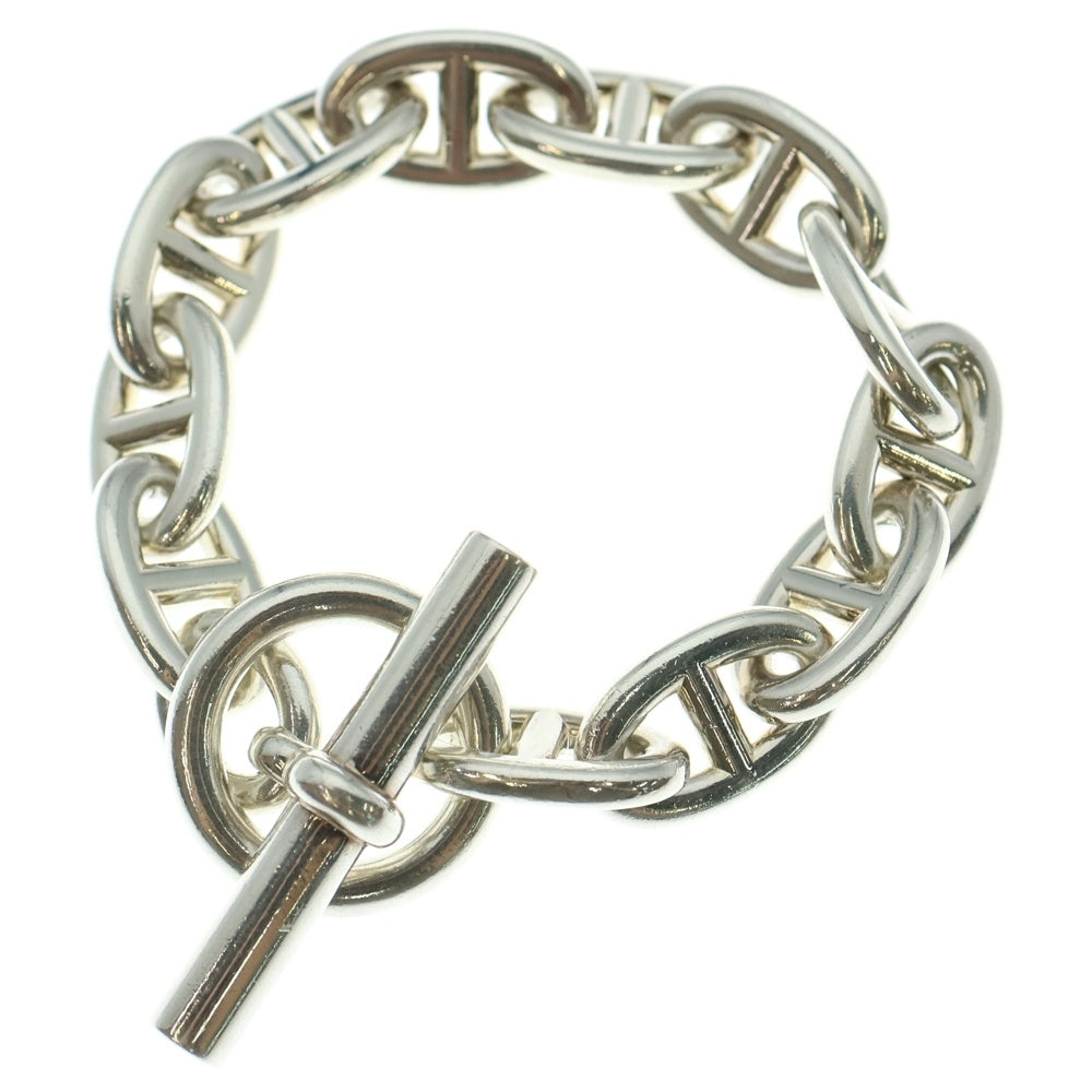 HERMES(エルメス) Chaine d'Ancre TGM シェーヌダンクルTGM 12コマ チェーンブレスレット 12LINK シルバー