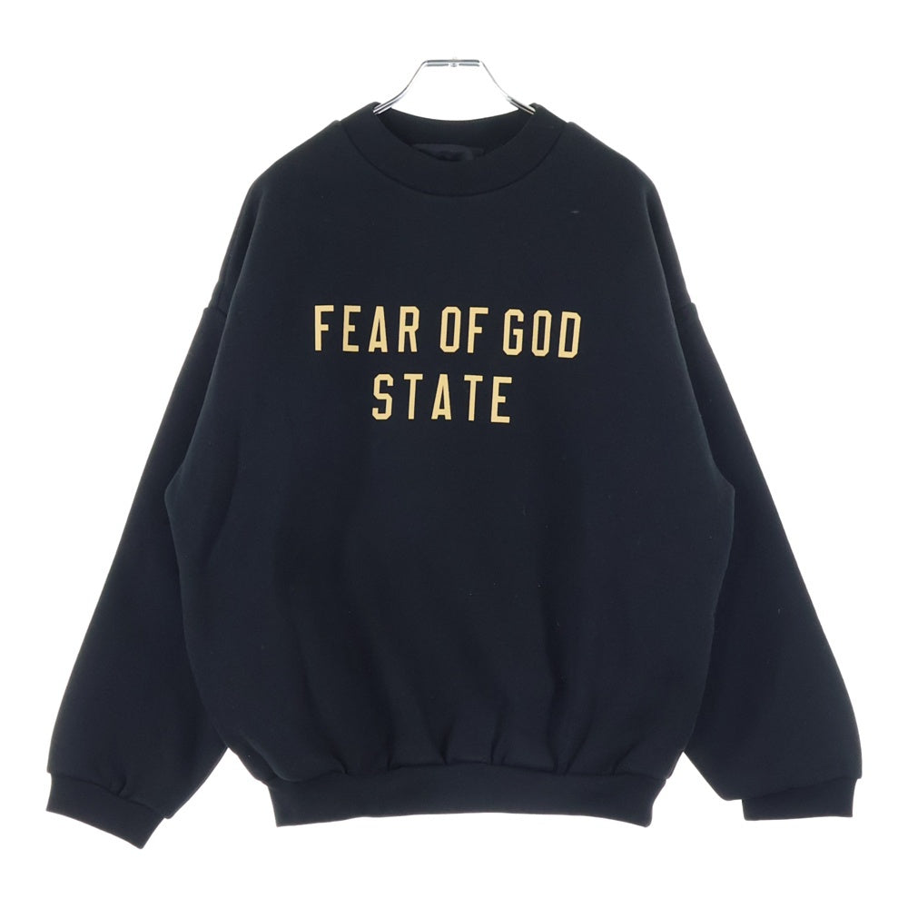 FEAR OF GOD ESSENTIALS(フィアオブゴッド エッセンシャルズ) SWEATSHIRT クルーネックスウェットトレーナー ブラック