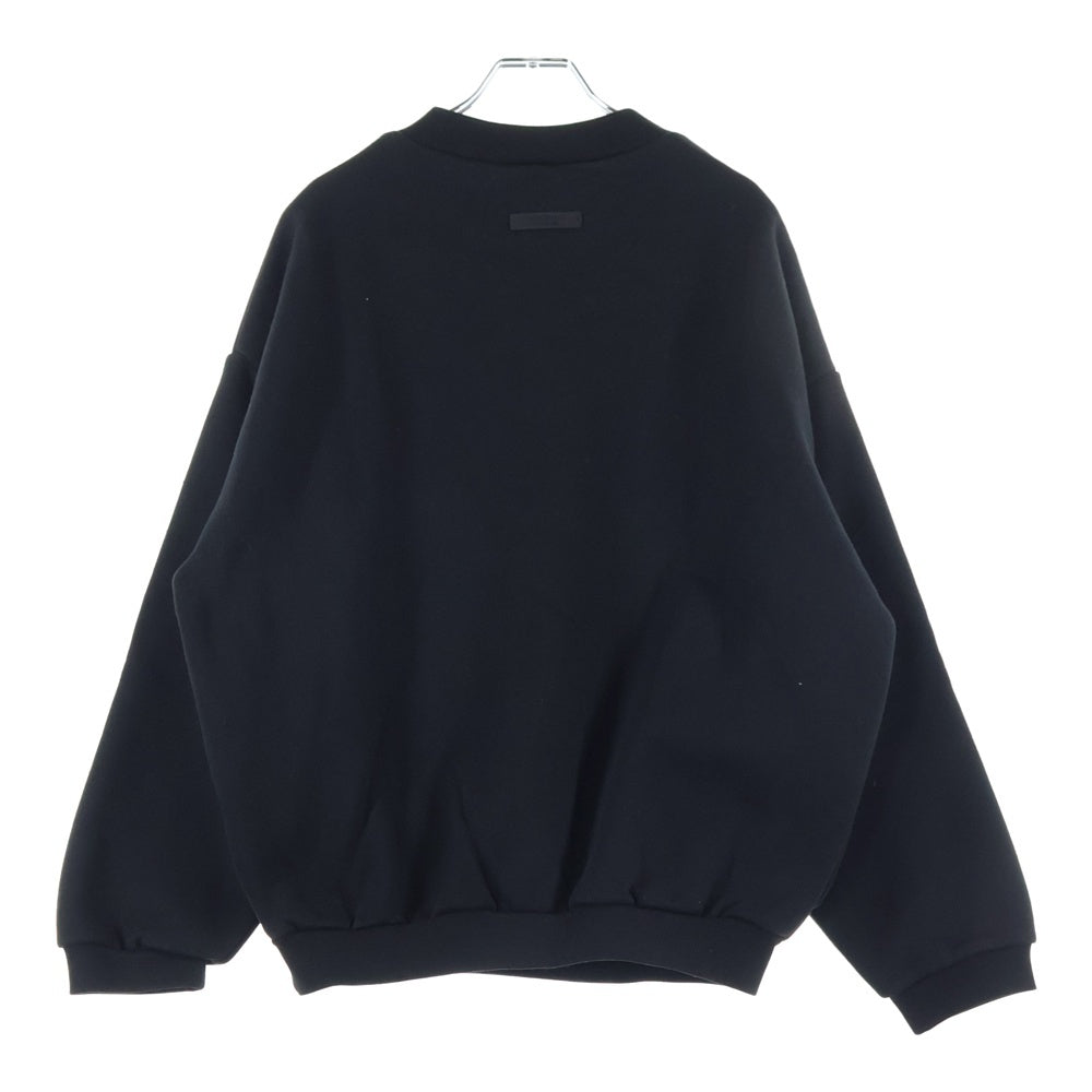 FEAR OF GOD ESSENTIALS(フィアオブゴッド エッセンシャルズ) SWEATSHIRT クルーネックスウェットトレーナー ブラック