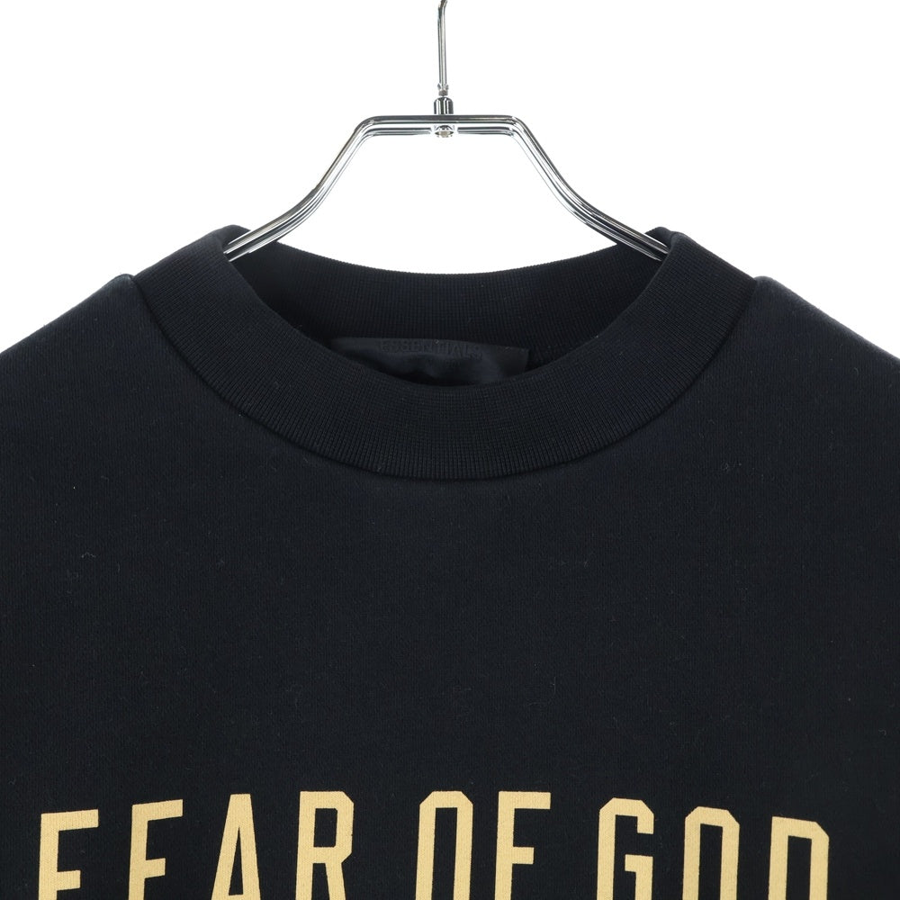 FEAR OF GOD ESSENTIALS(フィアオブゴッド エッセンシャルズ) SWEATSHIRT クルーネックスウェットトレーナー ブラック