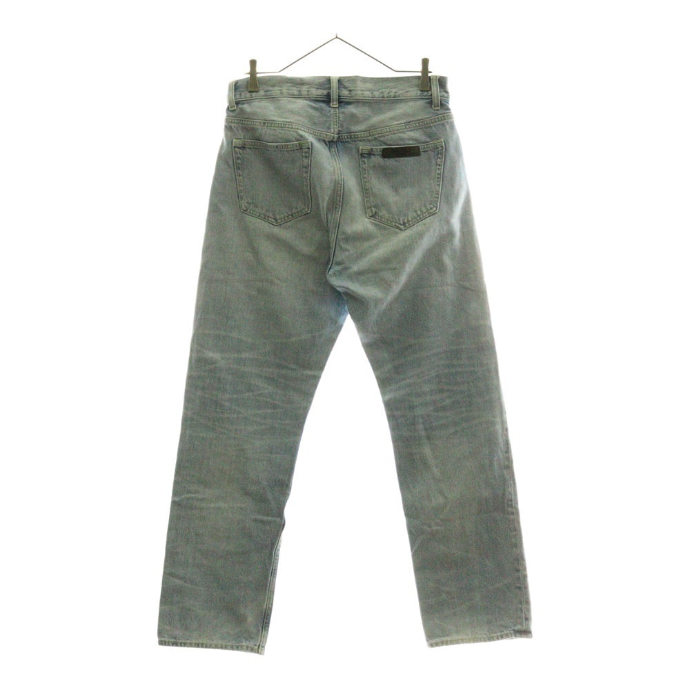 FEAR OF GOD ESSENTIALS(フィアオブゴッド エッセンシャルズ) DENIM PANTS ラバーロゴ デニムパンツ インディゴ