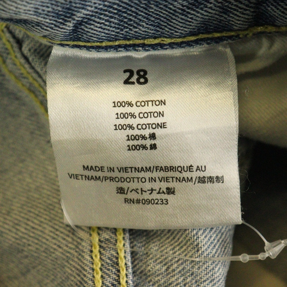 FEAR OF GOD ESSENTIALS(フィアオブゴッド エッセンシャルズ) DENIM PANTS ラバーロゴ デニムパンツ インディゴ