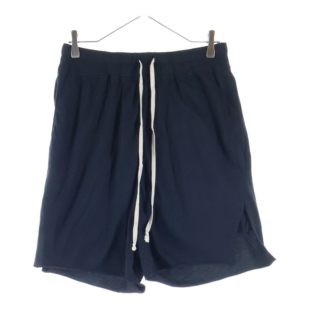 DRKSHDW(ダークシャドウ) Jersey Trucker Cut-off Shorts ドローストリング ハーフパンツ ショーツ ブラック DU01B7388-RN