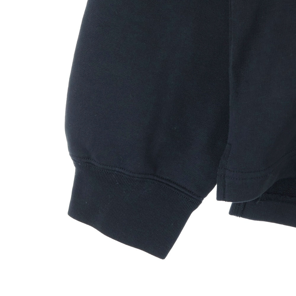 ALEXANDER WANG(アレキサンダーワン) Sweatshirt バックロゴ クルーネックスウェットトレーナー ブラック