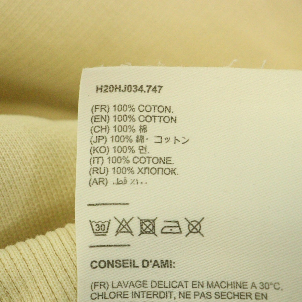 AMI Alexandre Mattiussi(アミアレクサンドルマテュッシ) Sweatshirt ロゴ刺繍 クルーネックスウェットトレーナー ベージュ H20HJ034.747