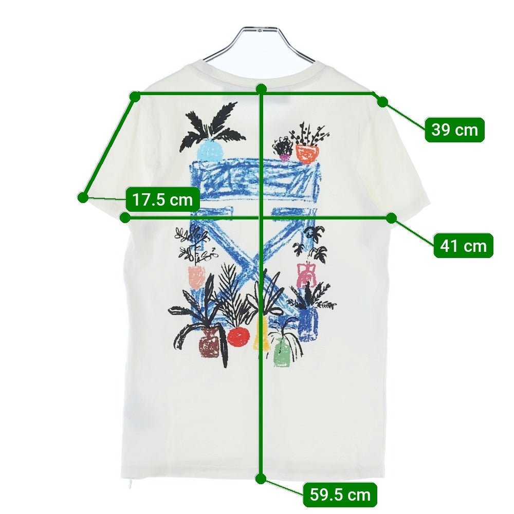 OFF-WHITE(オフホワイト) 19AW Back Arrow T-shirt 半袖Tシャツ ホワイト OWAA049E19B07063