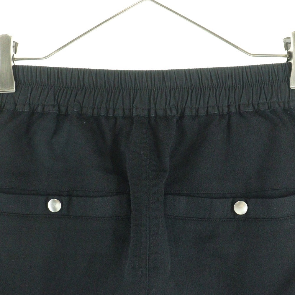 Rick Owens(リックオウエンス) 19AW Larry Track Pants ラリー ドローストリング トラックパンツ ブラック RP19F5313-WT