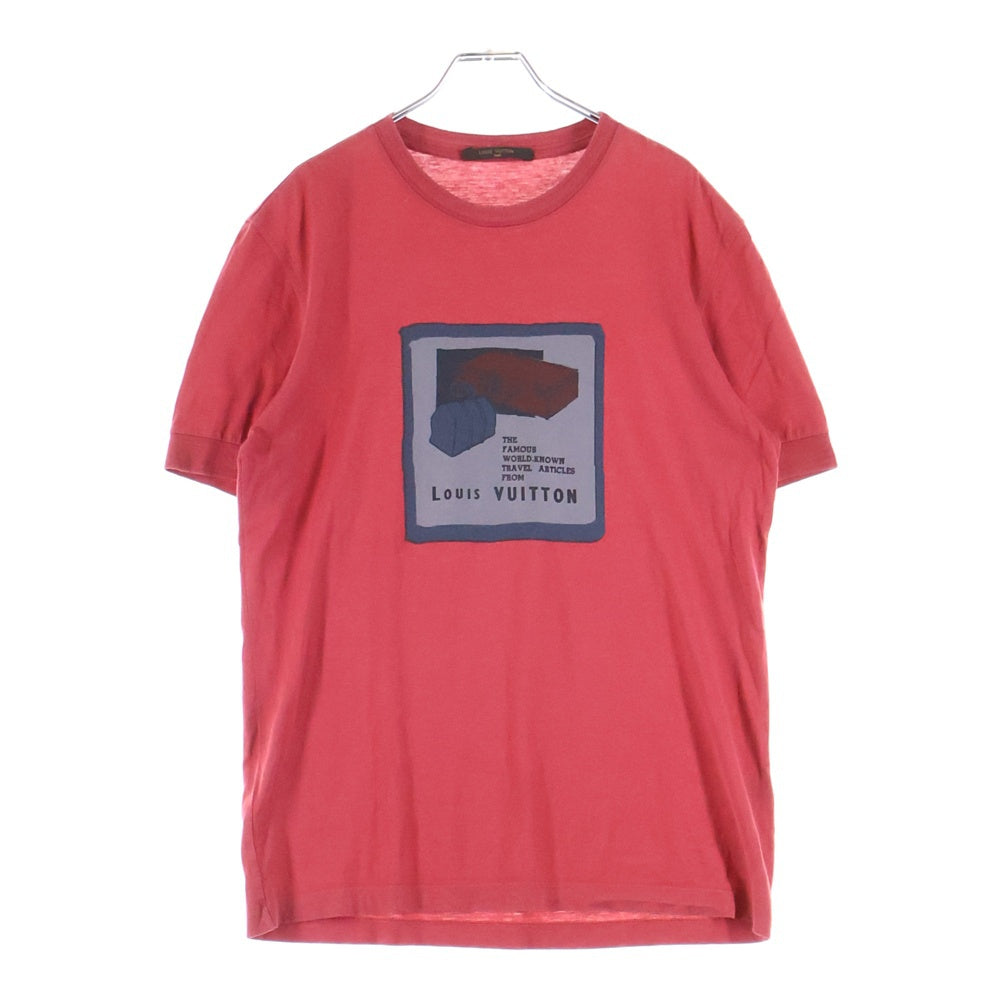 LOUIS VUITTON(ルイヴィトン) 11AW T-Shirt 半袖Tシャツ レッド RM112M MTJR05JDY