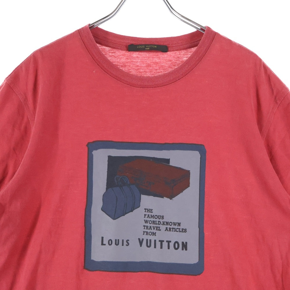 LOUIS VUITTON(ルイヴィトン) 11AW T-Shirt 半袖Tシャツ レッド RM112M MTJR05JDY