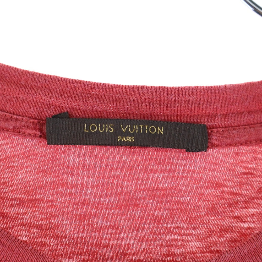 LOUIS VUITTON(ルイヴィトン) 11AW T-Shirt 半袖Tシャツ レッド RM112M MTJR05JDY