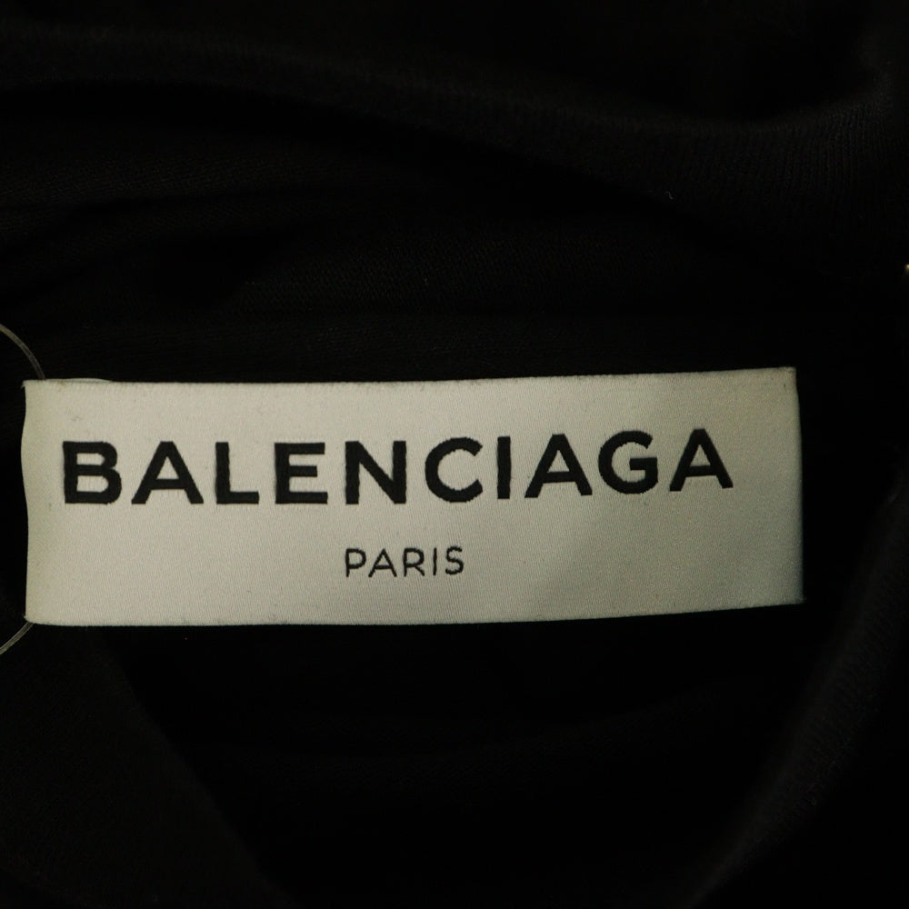 BALENCIAGA(バレンシアガ) Layered4 Dress レイヤード 長袖シャツ ドレス レディース ブラック 92257 TXK23
