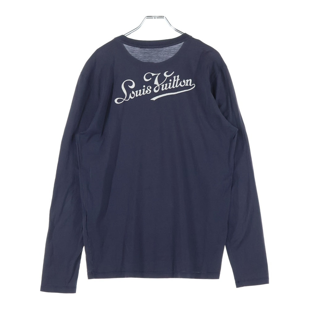 LOUIS VUITTON(ルイヴィトン) 12SS L/S T-Shirt フロッキーロゴ 長袖T