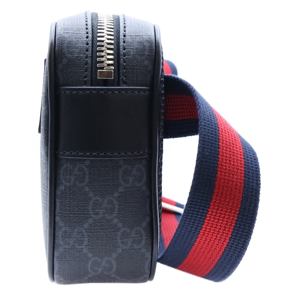 GUCCI(グッチ) GGスプリーム キャンバス スモール ベルトバッグ ブラック 792094 FADJM