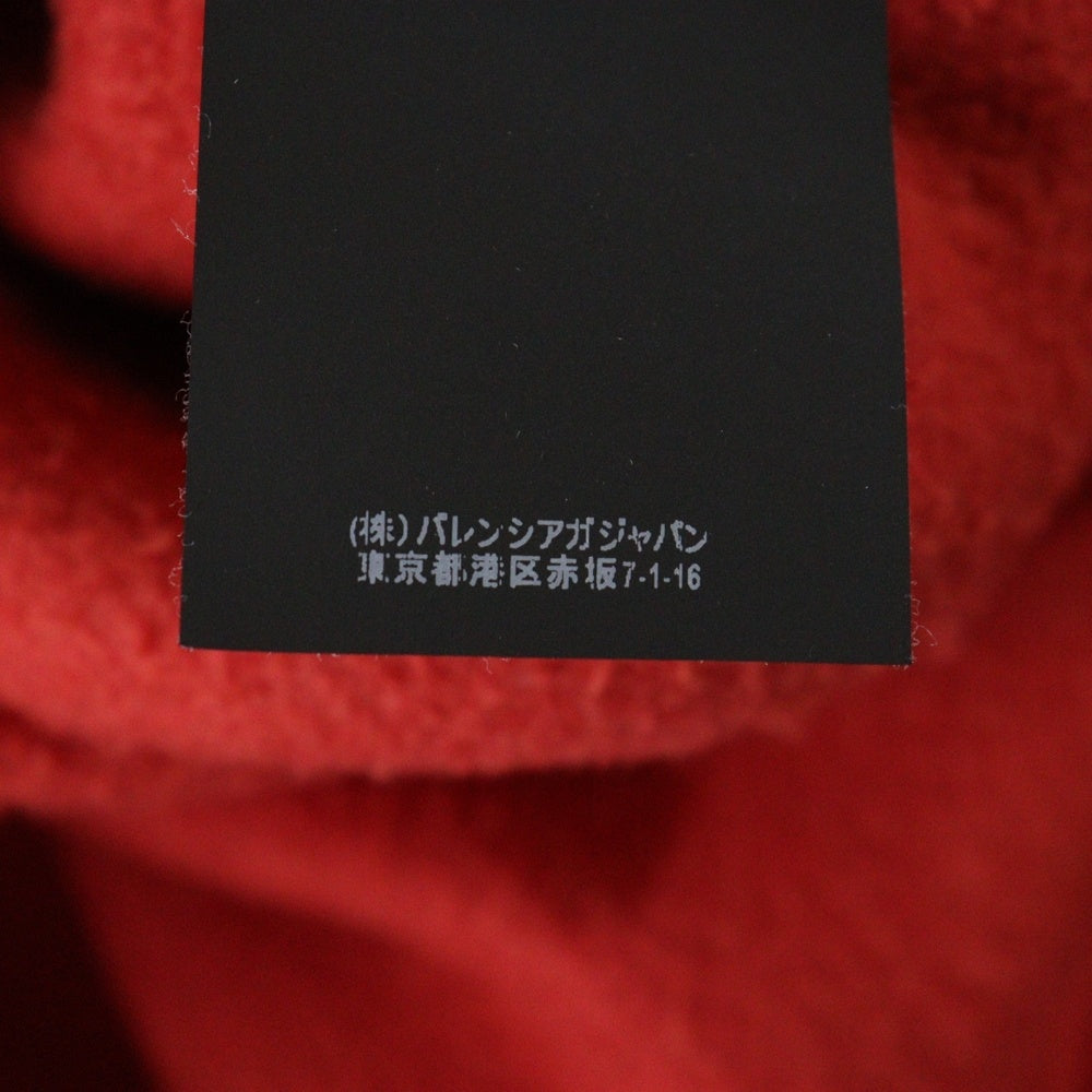 BALENCIAGA(バレンシアガ) World Food Program WFP Hoodie ワールドフードプログラム プルオーバースウェットパーカー フーディー レッド 541870 TCV34
