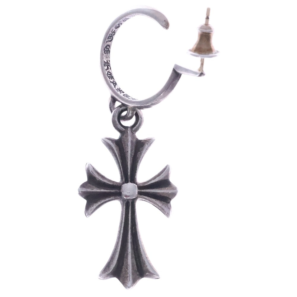 CHROME HEARTS(クロムハーツ) TINY CH CROSS タイニーCHクロス フープピアス シルバー BCA115