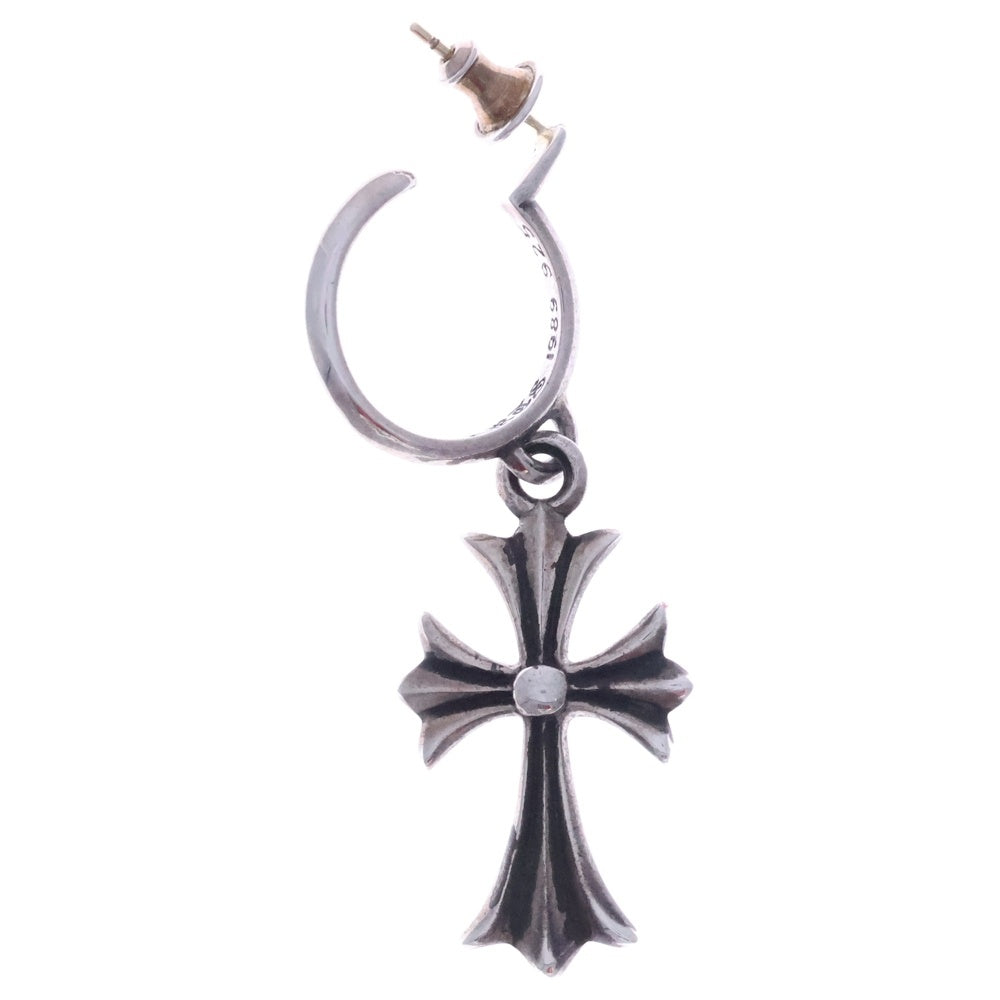 CHROME HEARTS(クロムハーツ) TINY CH CROSS タイニーCHクロス フープピアス シルバー BCA115