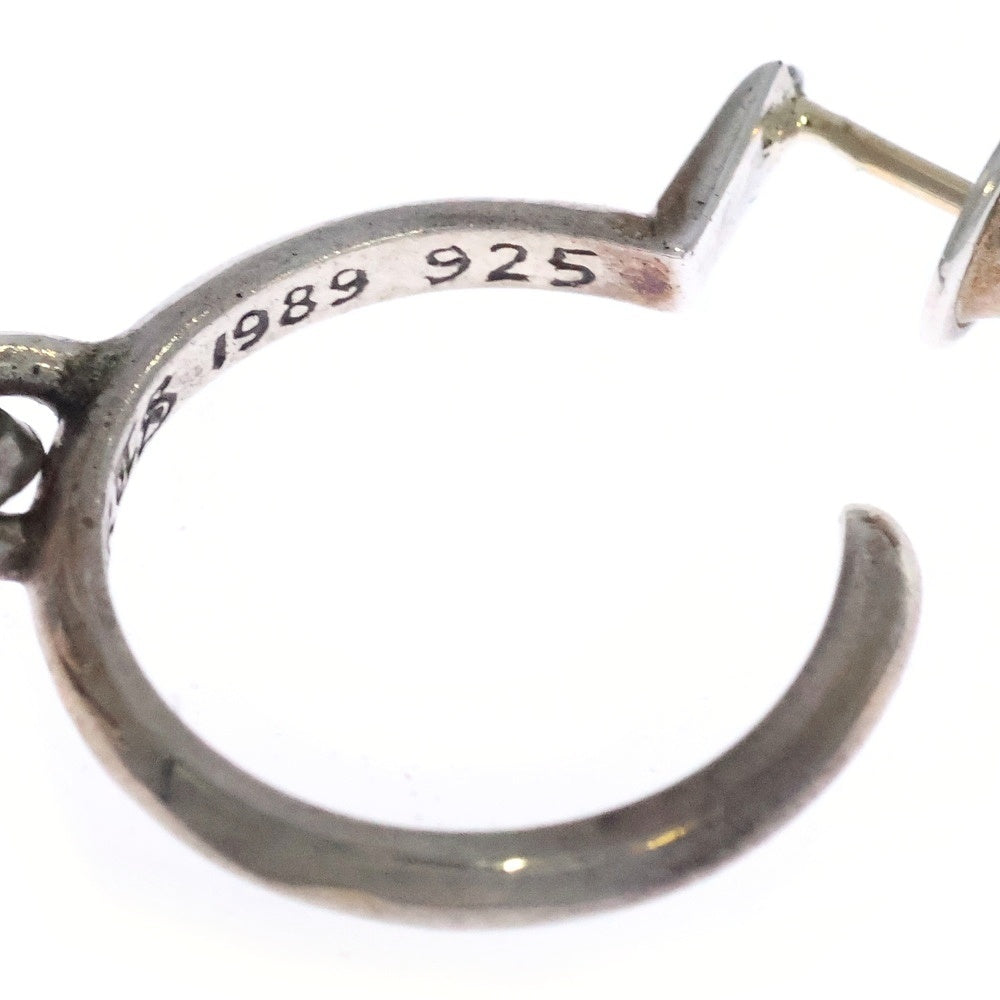 CHROME HEARTS(クロムハーツ) TINY CH CROSS タイニーCHクロス フープピアス シルバー BCA115