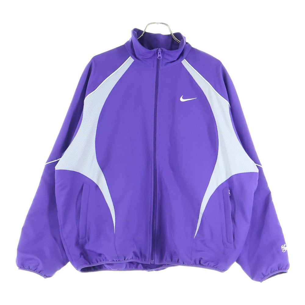 SUPREME(シュプリーム) 25SS ×NIKE Track Jacket ナイキ ロゴエンブロイダリー トラックジャケット パープル HF9622-545