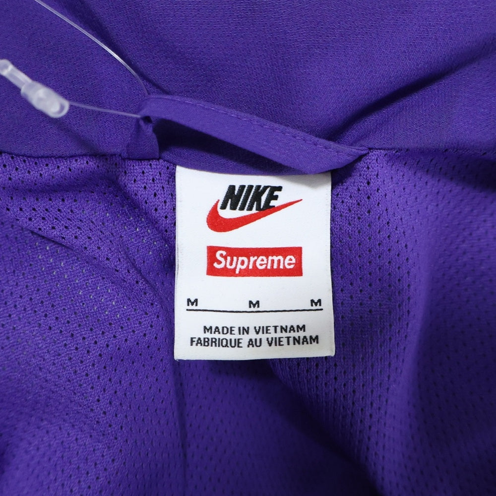 SUPREME(シュプリーム) 25SS ×NIKE Track Jacket ナイキ ロゴエンブロイダリー トラックジャケット パープル HF9622-545