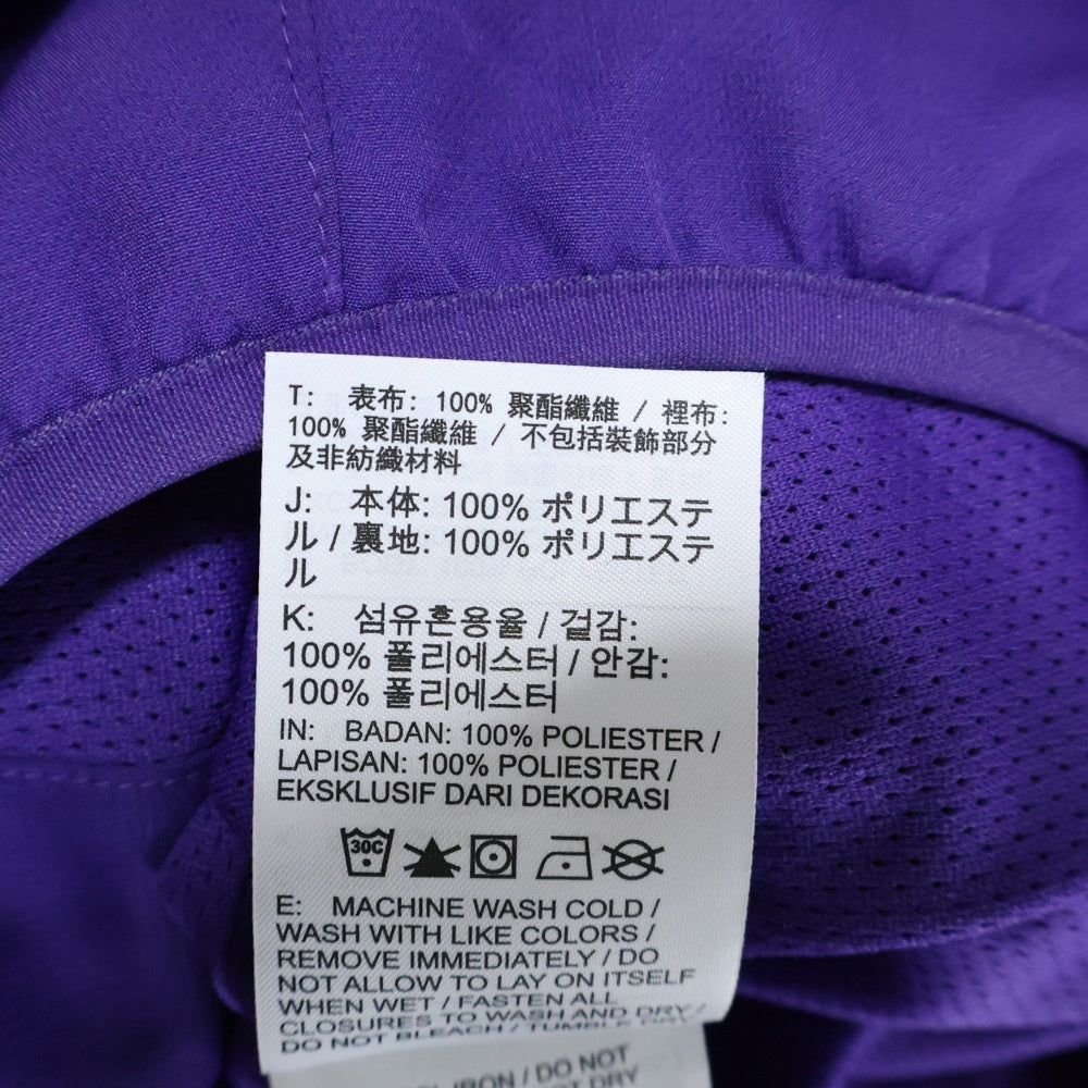 SUPREME(シュプリーム) 25SS ×NIKE Track Jacket ナイキ ロゴエンブロイダリー トラックジャケット パープル HF9622-545