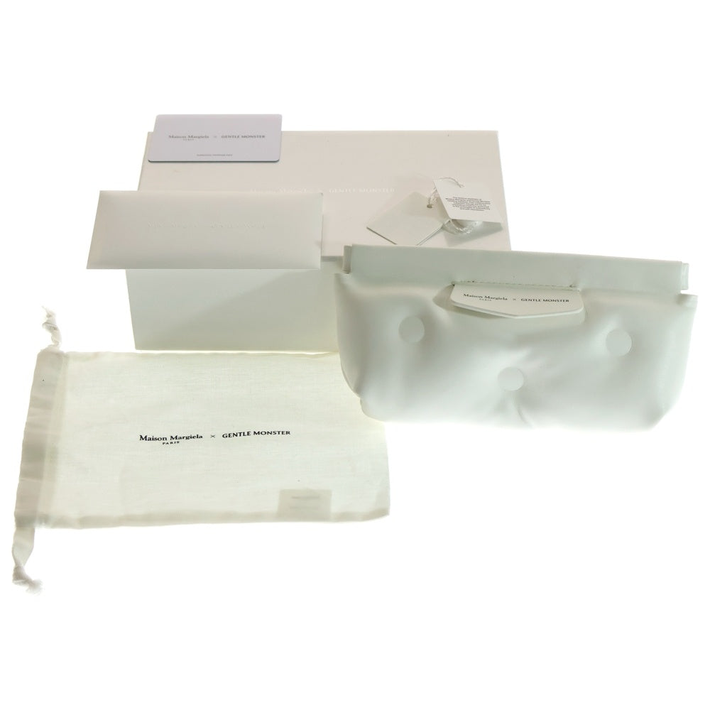 GENTLE MONSTER(ジェントルモンスター) ×Maison Margiela メゾンマルジェラ スクエア サングラス ブラウン MM207